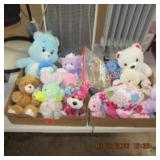 GROUP OF 2 BOXES OF ASSTD STUFFED ANIMALS