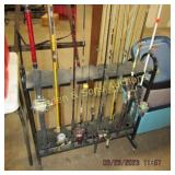 GROUP OF ASSTD RODS AND REELS. NOT ALL