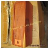 BOX OF CUSTOM MADE DOMINOS