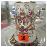 PRINCE CHARLES/ PRINCESS DIANA PLATE & MUG
