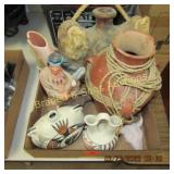 BOX OF NATIVE AMERICAN COLLECTIBLES