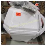 USED MOBILE SATELLITE TV ANTENNA WITH REMOTE