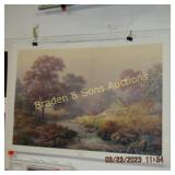 UNFRAMED 24" X 36" ARTIST SIGNED WINDBERG