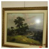 FRAMED 19" X 24" ARTIST SIGNED WINDBERG