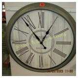 CONTEMPORARY 30" WALL CLOCK