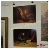 GROUP OF 2 UNFRAMED 12" X 16" ARTIST SIGNED