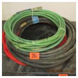 GROUP OF 3 AIR HOSES.