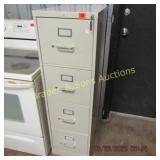 USED 4 DRAWER FILING CABINET WITH KEYS