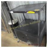 USED PORTABLE TV CART