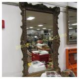 VINTAGE 48" X 23" WALL MIRROR