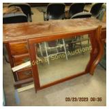 CONTEMPORARY DRESSER WITH MIRROR