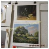 GROUP OF 2 UNFRAMED WINDBERG PRINTS