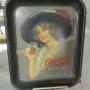 VINTAGE 13" X11" COCA COLA ADVERTISING TRAY CIRCA
