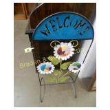 CUSTOM MADE METAL WELCOME SIGN