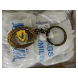 GROUP OF 160 CAVALRY KEYCHAINS