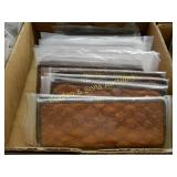 GROUP OF 20 NEW HIGH QUALITY LEATHER  WALLETS