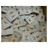 GROUP OF 30 HORNY TOAD CREST PINS