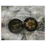 GROUP OF 50 "THE ARMY SPOUSE" MILITARY MEDALLIONS