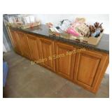 CUSTOM BUILT 98" LONG X 25" DEEP X 34" TALL