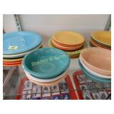 GROUP OF 27 PIECES OF FIESTA DINNERWARE