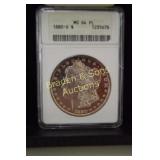 ANACS GRADED MS64 PROOF LIKE 1880-S