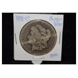 US 1890 CARSON CITY MORGAN SILVER DOLLAR