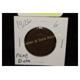 KEY DATE US 1826 LARGE SIZE PENNY