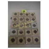 GROUP OF 20 SILVER JEFFERSON NICKELS