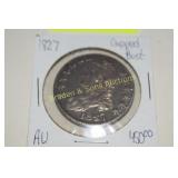 US 1827 CAPPED BUST SILVER HALF DOLLAR AU
