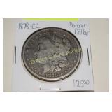 US 1878 CARSON CITY MORGAN SILVER DOLLAR