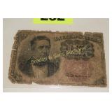 US 10 CENT FRACTIONAL CURRENCY NOTE