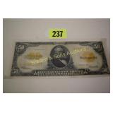 US SERIES 1922 $50 GOLD CERTIFICATE FR #1200