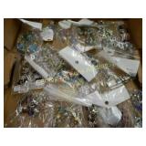 BOX OF ASSTD LADIES COSTUME JEWELRY
