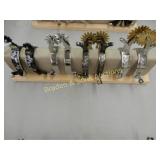 GROUP OF 4 PAIRS OF CONTEMPORARY WESTERN SPURS,