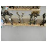 GROUP OF 4 PAIRS OF CONTEMPORARY WESTERN SPURS,