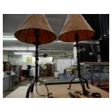 GROUP OF 2 CONTEMPORARY LAMPS