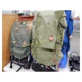GROUP OF ASSTD HIKING BACKPACKS