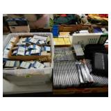 GROUP OF 4 BOXES OF ASSTD DVDS AND PHOTOGRAPHY