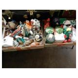 GROUP OF 3 BOXES OF ASSTD CHRISTMAS DECORATIONS