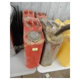 GROUP OF 4 FUEL CONTAINERS