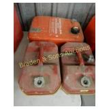 GROUP OF 3 BOAT FUEL TANKS