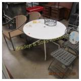 GROUP OF ASSTD OUTDOOR PATIO FUNITURE