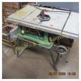 USED HITACHI PORTABLE TABLE SAW