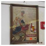 CONTEMPORARY 22" X 16" AD SIGN