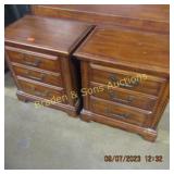 GROUP OF 2 CONTEMPORARY NIGHT STANDS