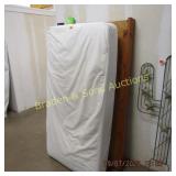 GROUP OF 2 USED TWIN BEDS WITH MATTRESSES