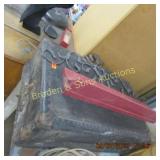 VINTAGE STORAGE TRUNK AND MISC MDSE