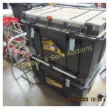 GROUP OF 2 DEWALT PORTABLE STORAGE CONTAINERS