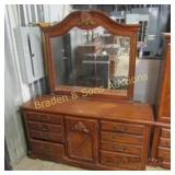 CONTEMPORARY DRESSER WITH MIRROR