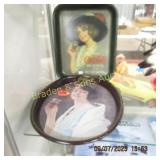 GROUP OF 2 CONTEMPORARY COKE TRAYS
